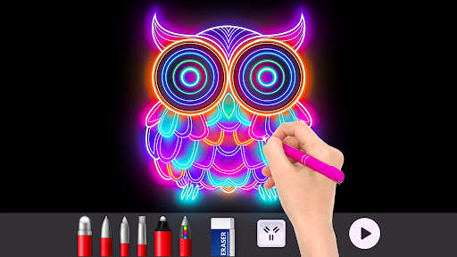 Doodle Master - Glow Art screenshot 4