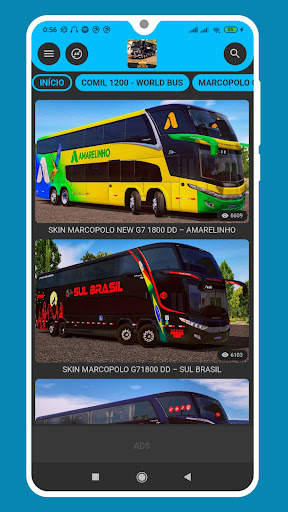 Skins World Bus Driving Simulator - PRO screenshot 2