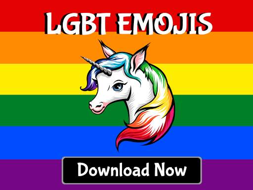 LGBT Emoji Sticker Keyboard screenshot 5