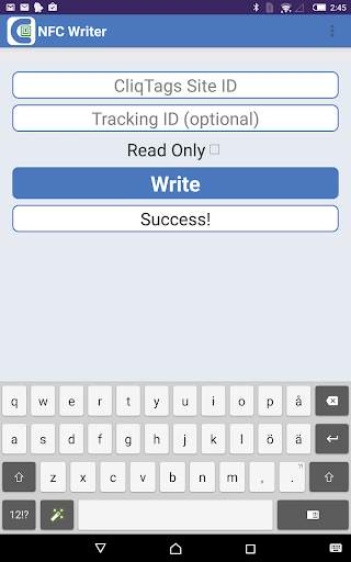 CliqTags NFC Writer screenshot 4