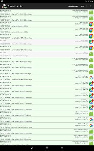 Connection List Free screenshot 8