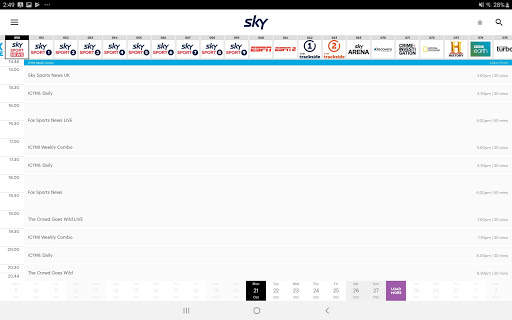 SKY TV GUIDE screenshot 7