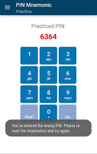 PIN Mnemonic (Privacy Friendly) скриншот 3