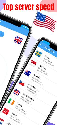 SuperVPN -Free VPN Client Fast & Secure Proxy 2020 screenshot 3