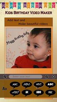 Kids Birthday Video Maker screenshot 2