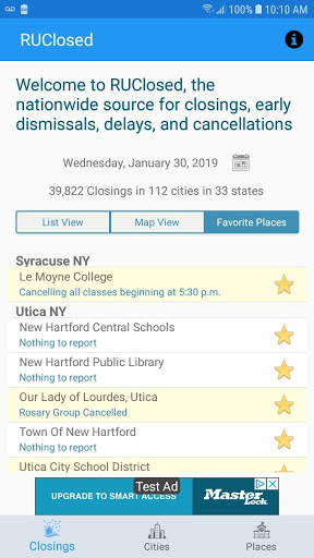 RUClosed - School / Work closed? Snow Day? screenshot 5