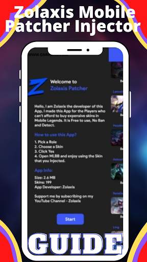 Zolaxis Mobile Patcher Injector Legend Guide screenshot 2