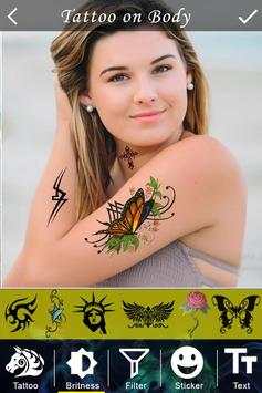 Tattoo on Body Photo Editor screenshot 3