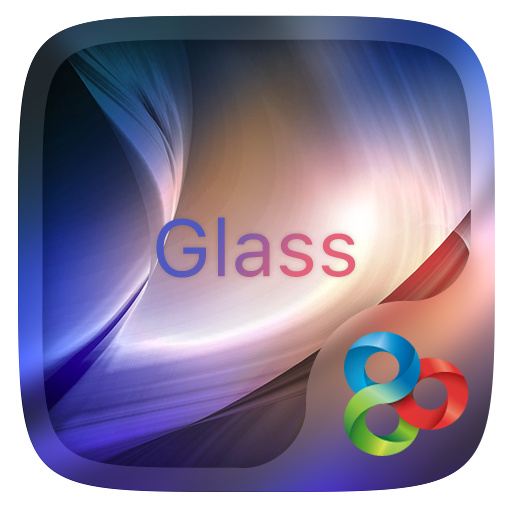 (Free)Glass GO Launcher Theme icon
