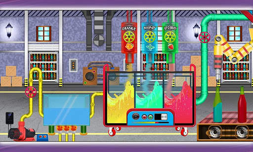 Soft Cold Drink Factory - Cola Soda Making Games screenshot 2
