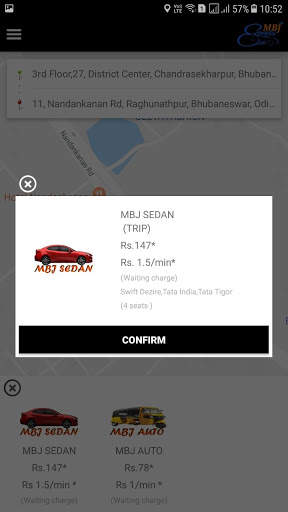 MBJ EXPRESS -Taxi, Auto Booking App screenshot 6
