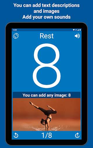 Tabata Timer: Interval Timer Workout Timer HIIT screenshot 11