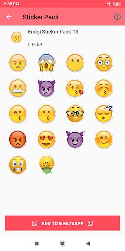 Emoji Stickers for Whatsapp - Emoji WAStickerApps screenshot 4