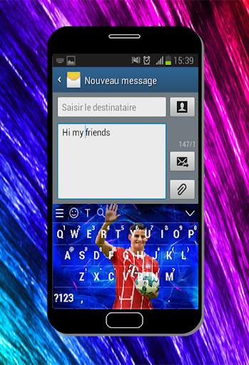 New keyboard for bayern munich screenshot 2