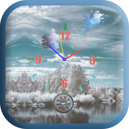 Clock and Winter LiveWP icon