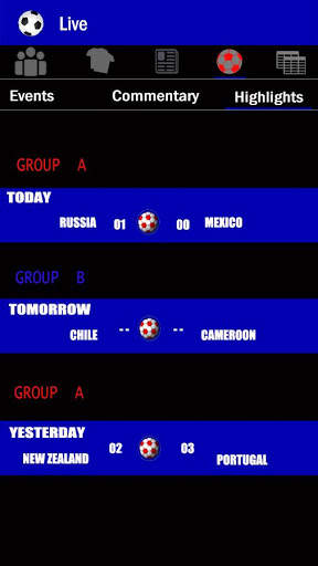 Live score confederations cup screenshot 7