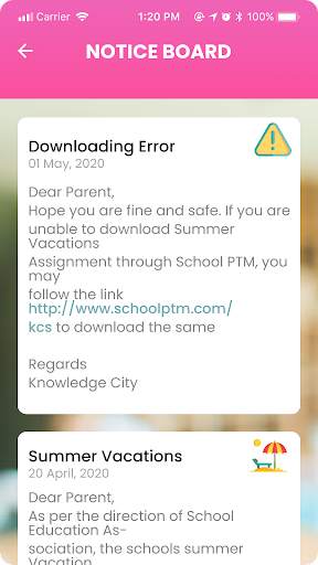 School PTM screenshot 3