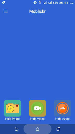 Applock Hide Private Photos Videos- Moblickr screenshot 1