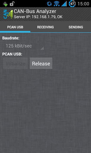 CAN-Bus Analyzer (PCAN USB) screenshot 3