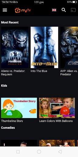 MyTV screenshot 1