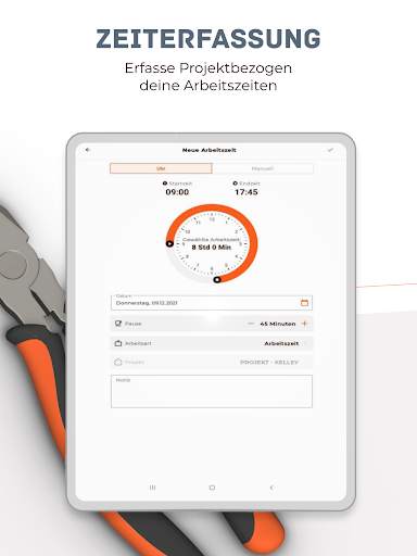 Craftnote: Handwerker App скриншот 2
