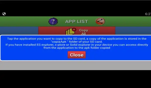 Apk Installer to Sd Card screenshot 5