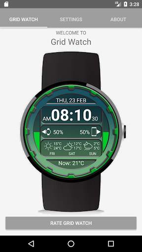 Grid Watch Face screenshot 4
