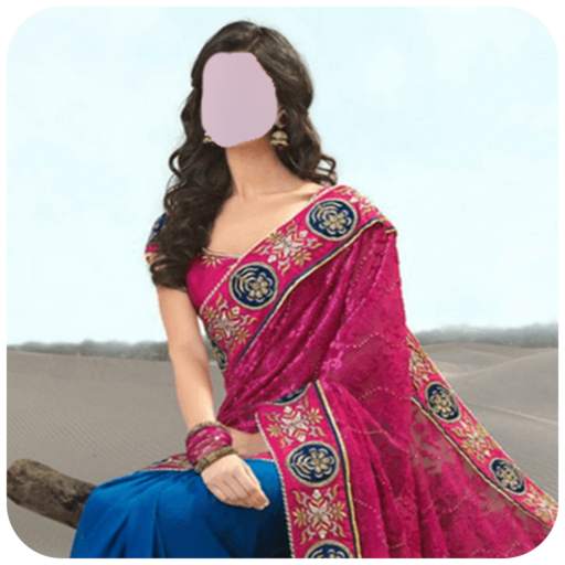 Designer Saree Photo Frames 1.2