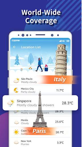 Weather - Storm Radar Map &Acc screenshot 7