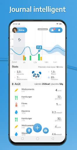 DiabTrend : Gestion du diabète screenshot 1