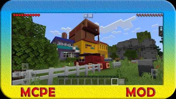 Mod neighbor Minecraft PE screenshot 2
