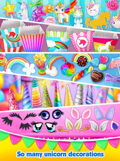 Unicorn Food - Rainbow Popcorn Party screenshot 3