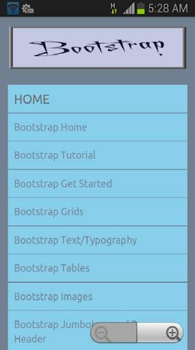 Offline BootStrap-W3shool screenshot 1