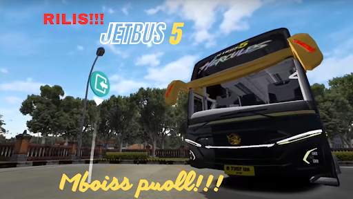 Mod Bussid Jetbus 5 screenshot 1