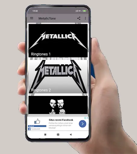 Metallica Cool Ringtones screenshot 2