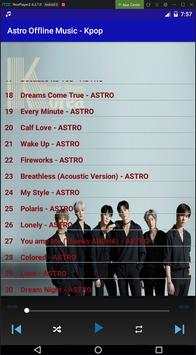 Astro Offline Music - Kpop screenshot 2