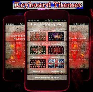Arsenal Emoji Keyboard screenshot 2