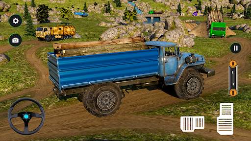 Mud Truck Driving Offroad Game screenshot 3
