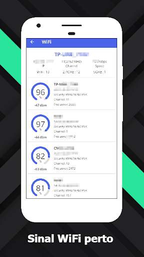 Analisador de Sinal WiFi screenshot 3