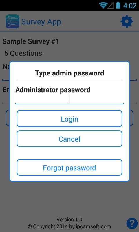 Survey App Lite screenshot 2