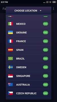 Fast VPN स्क्रीनशॉट 1