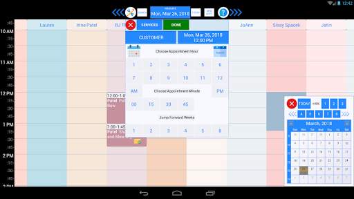 New Clover Salon Scheduler скриншот 2