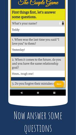 The Couple Game: Relationship quiz game ❤️ screenshot 3