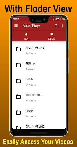 Video Player 4 تصوير الشاشة