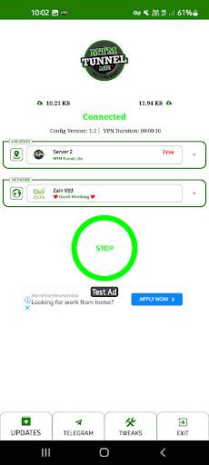 MTM Tunnel Lite screenshot 1