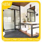 Simple Clean Ceramic Tile Countertops
