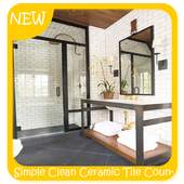 Simple Clean Ceramic Tile Countertops 1.0