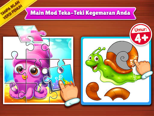 Teka-teki Jigsaw untuk Kanak screenshot 9