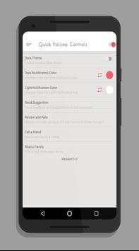 Quick Volume Control - Volume in notification 7 تصوير الشاشة