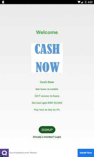 Cash Now screenshot 1